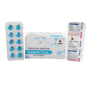 Zopiclone Zopiscin 7.5mg Blue